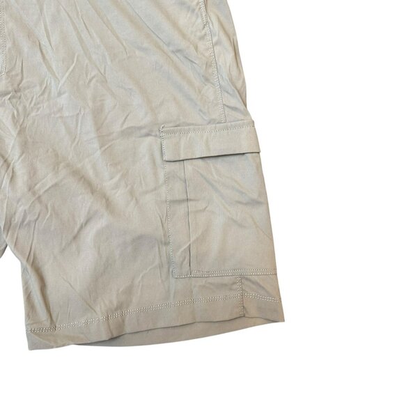 Columbia Hiking Shorts Mens 40 Outdoor Elements Stretch Cargo Tan - Picture 4 of 9